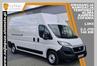 Fiat Ducato, L3H3, nawigacja, tempomat, kamera cofania, klima Gwarancja, L