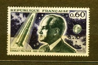 FRANCJA** Satelita, pionier rakietowy Mi 1583