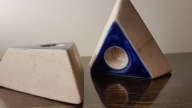 Para ceramiczne świeczniki świecznik modern design
