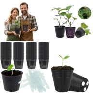 DONICZKI PLASTIKOWE DO ROZSAD BALKONOWE 200 SZT + 20 ZNACZNIKÓW | MARTOM