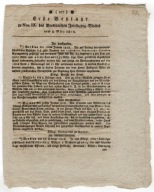 Breslausches Intelligenz Blatt Wrocław Śląsk 1818