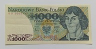 1000 ZŁOTYCH 1982 seria KG 200...