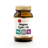 Yango Magnez + cynk + B6 90 kaps
