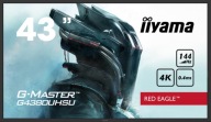Monitor 144Hz 4K 43 cale 0,4ms VA iiyama G-Master Red Eagle G4380UHSU-B1