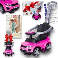 JEŹDZIK PCHACZ CHODZIK AUTKO 3w1 Duży GUMOWE KOŁA Dźwięk NA PREZENT+GRATISY