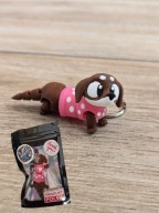 Breloczek Jamnika w ubranku 3D - Brelok Druk3d fidget Keychain