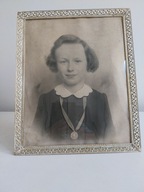 Duża ramka ze zdjęciem do postawienia szkło wypukłe