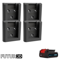 Uchwyt pojedynczy na akumulator Erbauer 12V EXT DualVolt z blokadą