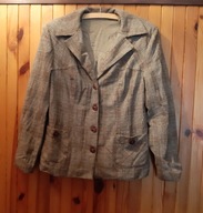 Hipsterska marynarka w kratę