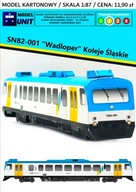 WADLOPER SN82-001 KOLEJE ŚLĄSKIE MODEL KARTONOWY SKALA 1:87 ModelUNIT
