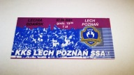 bilet LECH Poznań - LECHIA Gdańsk 07.06.2001