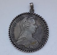 1 talar Maria Teresa Austria moneta inwest. NB 26.43g czystego SREBRA