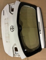 Pokrywa bagażnika klapa tył lampa blenda szyba yaris III lift biała 040