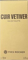 CUIR VETIVER 100ml perfum Yves Rocher WETIVER BÓB TONKA DRZEWO SANDAŁ FOLIA