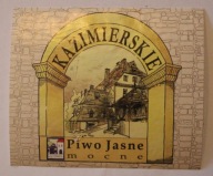 ETYKIETA - CHEŁM - BROWAR CHEŁM - KAZIMIERSKIE Piwo Jasne mocne