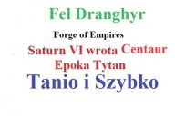 Forge of Empires FOE Tytan Wrota Centaur Fel Dranghyr