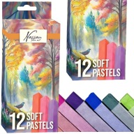 Pastele suche kredki pastelowe Creative Craft miękkie 12 szt.