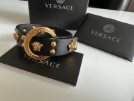 Piękna Bransoletka skóra naturalna firmy Versace