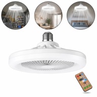 LAMPA SUFITOWA LED Z WENTYLATOREM 30W PILOT 3 TRYBY RGB