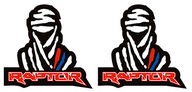 RAPTOR _ DAKAR _ NAKLEJKI _ 9,5x10cm