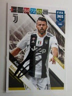 Karta panini autograf Juventus Andrea Barzagli Fifa 365