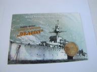 2 zł. polskie okręty lekki krążownik Dragon blister