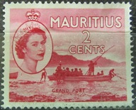Mauritius kolonia brytyjska stary znaczek (9/38