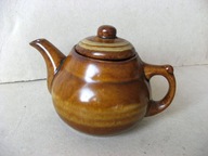 CEPELIA Ceramika BOLESŁAWIEC : CZAJNICZEK do HERBATY Ala PIKASIAK