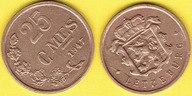LUKSEMBURG 25 Centimes 1947 r.