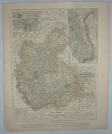 Nassau Księstwo Mapa 1849 rok