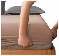 PRZEŚCIERADŁO JERSEY Z GUMKĄ ZAKŁADKA NA BOKI MATERAC RÓŻNE KOLORY 140X200