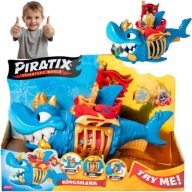 PIRATIX ZESTAW TREASURE SERIA GOLDEN OKRĘT PIRACKI SHARK ZABAWKA PREZENT