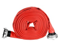 WĄŻ STRAŻACKI DO WODY SZAMBA PARCIANY Z SZYBKOZŁĄCZAMI POMPY 2 CALE 30M