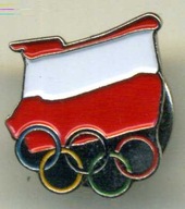 Odznaka oficjalna. Polski Komitet Olimpijski nowa (3)