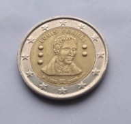 Belgia 2009 - 2 euro - 200 rocznica narodzin Louisa Braille'a