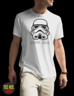 KOSZULKA MĘSKA DARK SIDE STAR WARS BIAŁA M