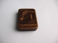 Przedwojenne NIEUŻYWANE IGŁY DO PATEFONU W METALOWYM PUDEŁECZKU