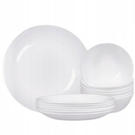 SERWIS OBIADOWY KOMPLET TALERZY 18EL. ZASTAWA OBIADOWA ZESTAW NA 6OSÓB OPAL