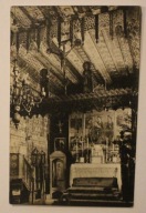 OŁTARZ, KOŚCIÓŁ - CIEKAWE STARE ZDJĘCIE, KARTKA, CZYSTE