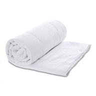 Kołdra całoroczna biała 135x200 cm ciepła lekka kocyk do spania optymalny