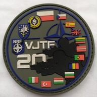 Naszywka wojskowa nowa