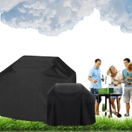 POKROWIEC NA GRILLA SOLIDNY WODOODPORNY DUŻY 145 × 61 × 117 CM OCHRONNY