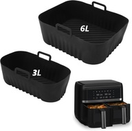 SILIKONOWA FOREMKA DO FRYTKOWNICY BEZTŁUSZCZOWEJ WKŁAD AIR FRYER PHILIPS