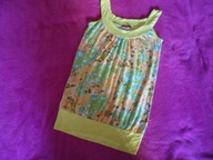 BBG SŁONECZNY TOP W KWIATY M/L