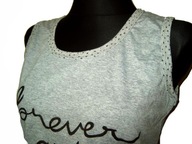 Piżama damska szerokie RAMIONKA szorty r. S