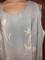 Sukienka prosta 46 48 viscoza maxi jak nowa