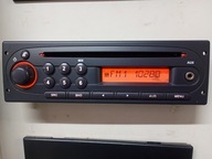 Renault Twingo 2 8200843548 Fabryczne Radio Samochodowe CD z KODem KOMPLET
