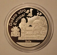 Sofia - Balgarija, BAZYLIKA, KATEDRA - BUŁGARIA - 1 OZ 999, 1 UNCJA SREBRA
