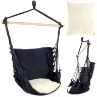 FOTEL WISZĄCY HAMAK OGRODOWY NA BALKON TARAS STYL BOHO KRZESŁO BRAZYLIJSKIE