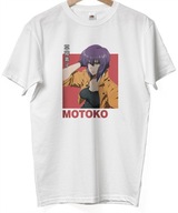 BAWEŁNA MĘSKA KOSZULKA ANIME MANGA GHOST IN THE SHELL PREZENT